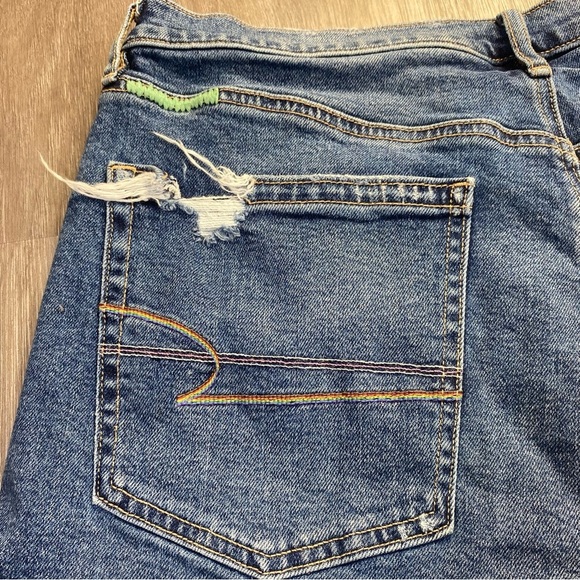 American Eagle Outfitters Blue Jean Shorts - Picture 8 of 11